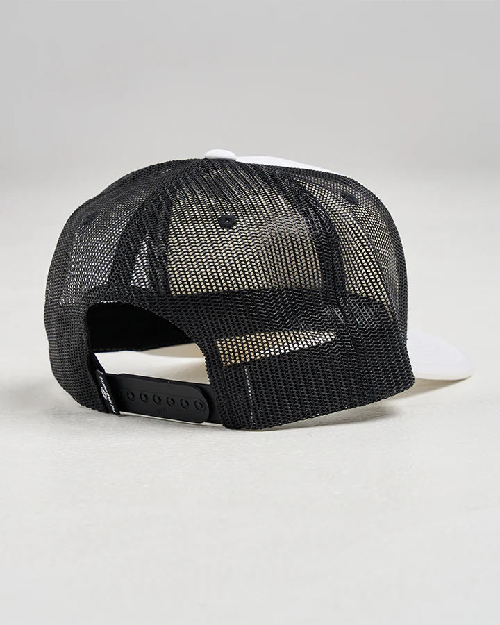 TMH SIDE SADDLE | WOMENS FOAM TRUCKER - WHITE