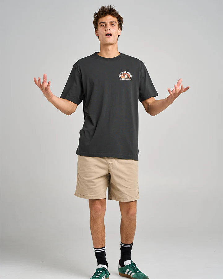 TMH STRANDED COOKEDABURRA | SS TEE - VINTAGE BLACK