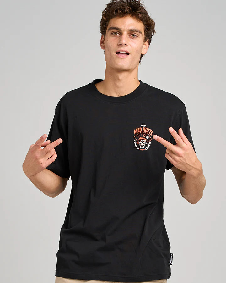 TMH THE CAPTAINS COOKED | SS TEE - BLACK