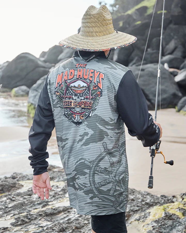 TMH THE ISLAND CAPTAIN | YOUTH UPF 50+ FISHING JERSEY