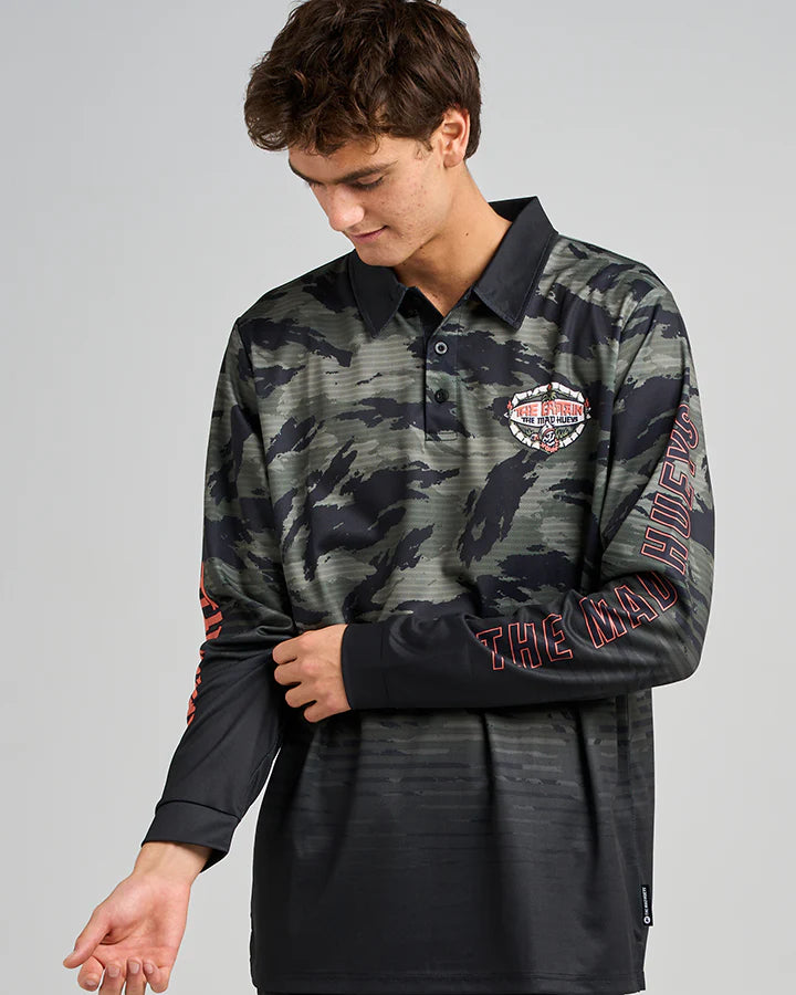 TMH THE TIKI CAPTAIN | UPF 50+ FISHING JERSEY - OLIVE