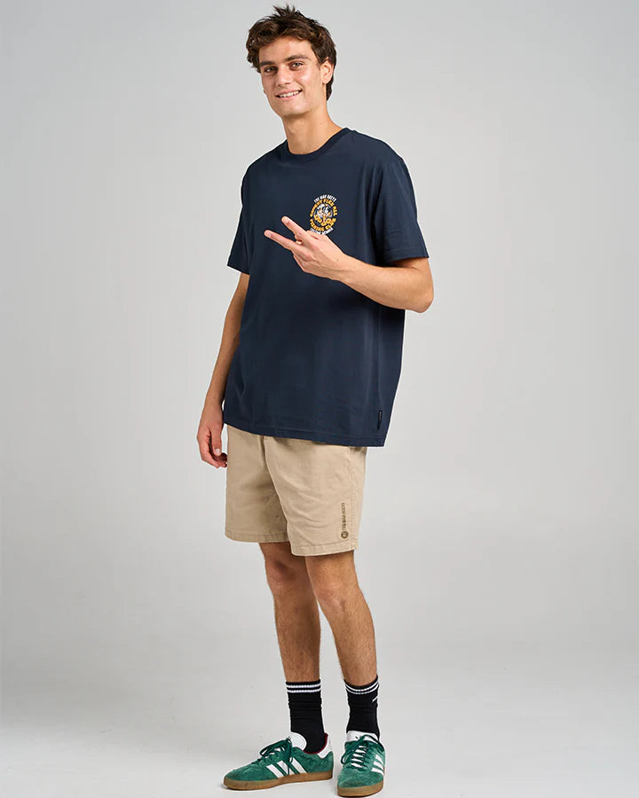 TMH TROPIC CAUGHT FK ALL | SS TEE - NAVY