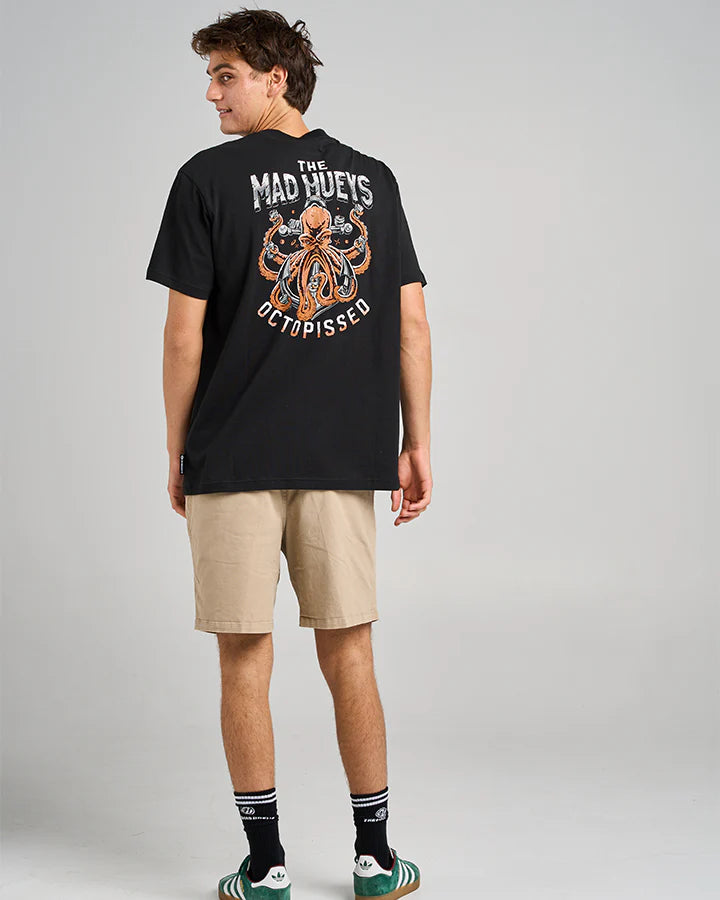 TMH ANCHOR OCTOPISSED | SS TEE - NAVY
