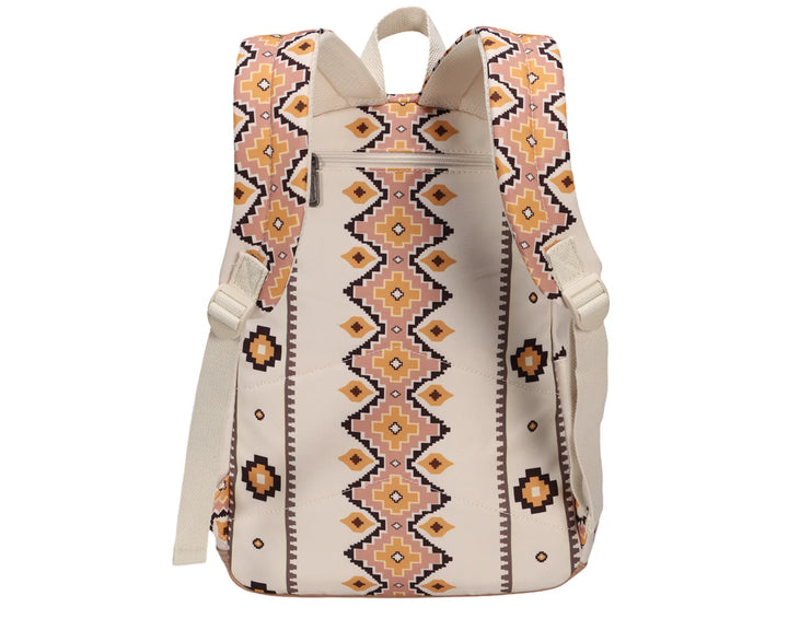 Wrangler SouthWestern Canvas Backpack Natural