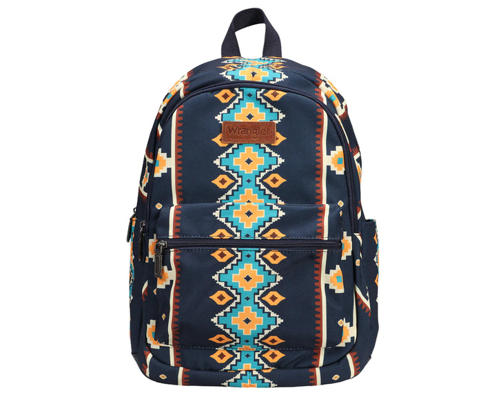 Wrangler SouthWestern Canvas Backpack Natural