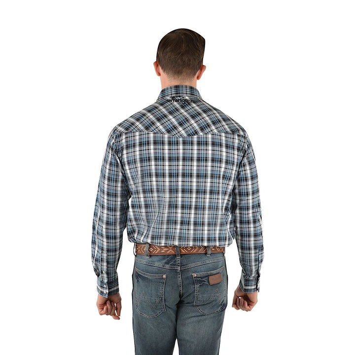 Wrangler Mens Gould L/S Shirt - Size XS