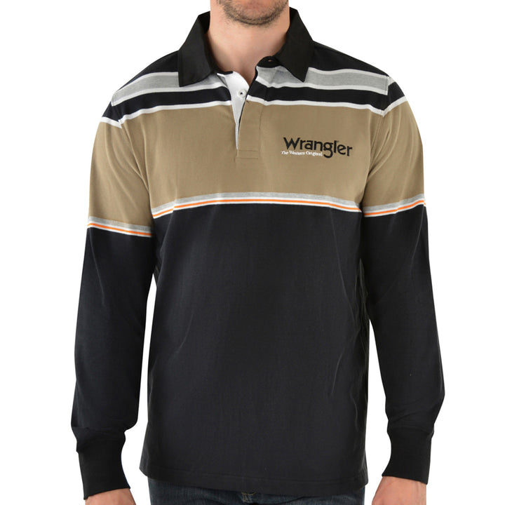 Wrangler Mens Charlston Rugby Jersey