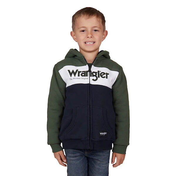 Wrangler Boys Elliot Zip Up Hoodie