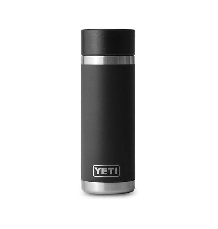 Yeti Rambler 18oz Bottle w/HotShot Cap Black