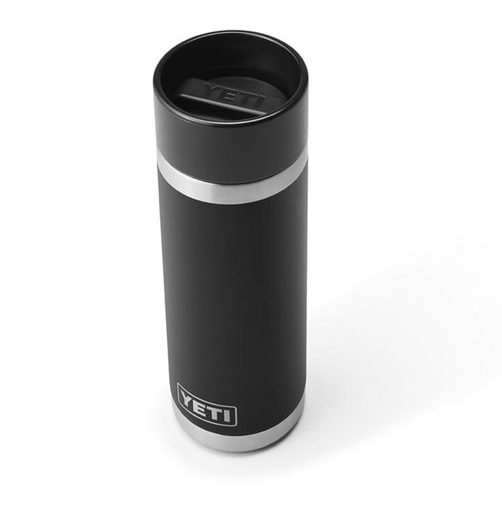 Yeti Rambler 18oz Bottle w/HotShot Cap Black