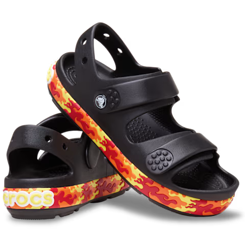 Crocs Toddler Crocband Cruiser Flames Sandal