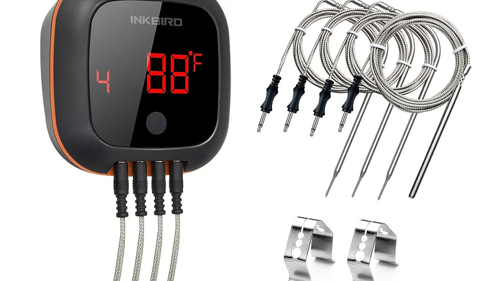 Ironwood Inkbird thermometer 4 Probe - IBT - 4XS