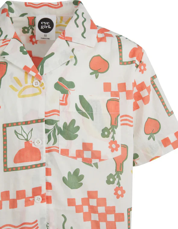 Eve Girl Isla Shirt Girls 10