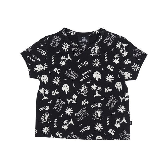Animal Cracker Midnight Sun Tee Baby