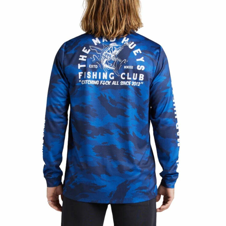 The Mad Hueys - FISHING CLUB- FISHING JERSEY | NAVY