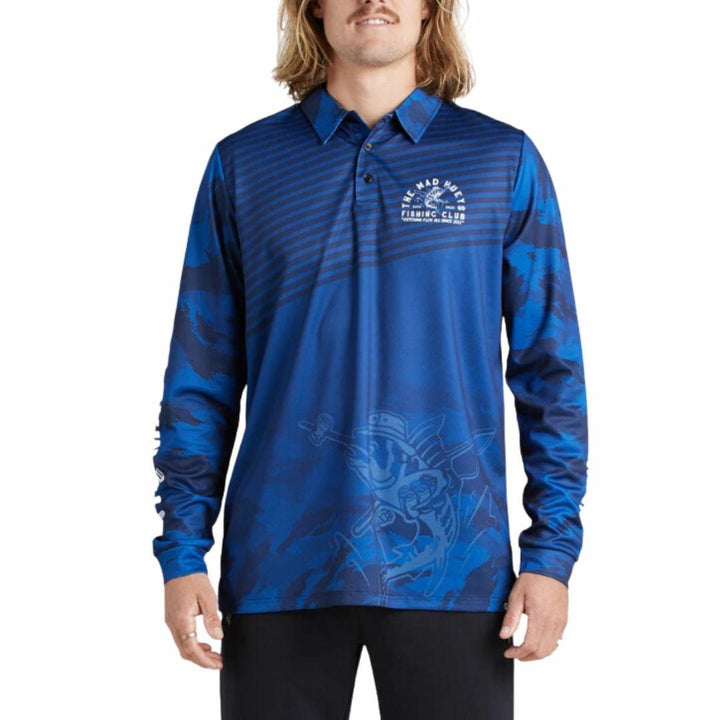 The Mad Hueys - FISHING CLUB- FISHING JERSEY | NAVY