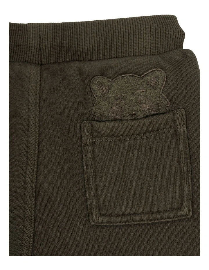 Animal Crackers Raffael Pant Khaki Baby