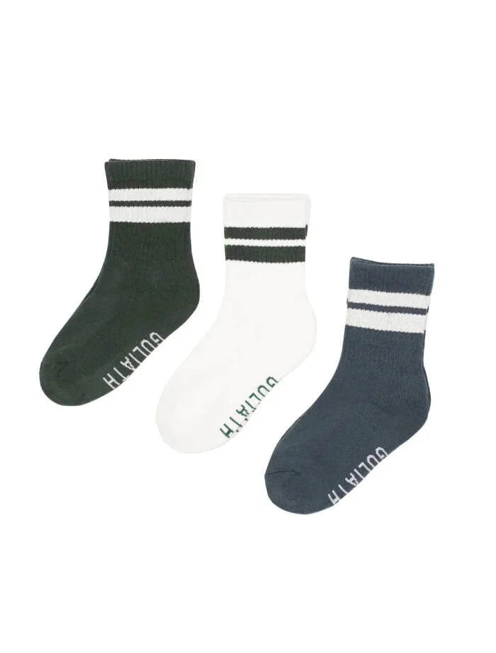 ST GOLIATH- RETRO SOCKS - 3 PACK - SIZE 5-8 - 3-5 Years