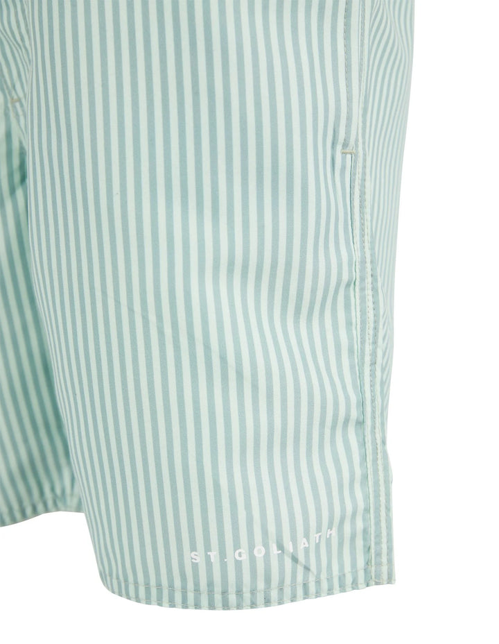 St. Goliath Stripe Illusion Short Mint Boys 4