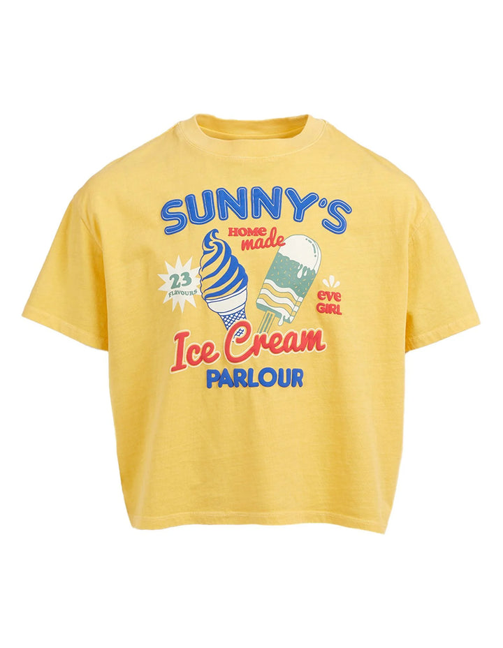 Eve Girl Sunny Side Tee Yellow