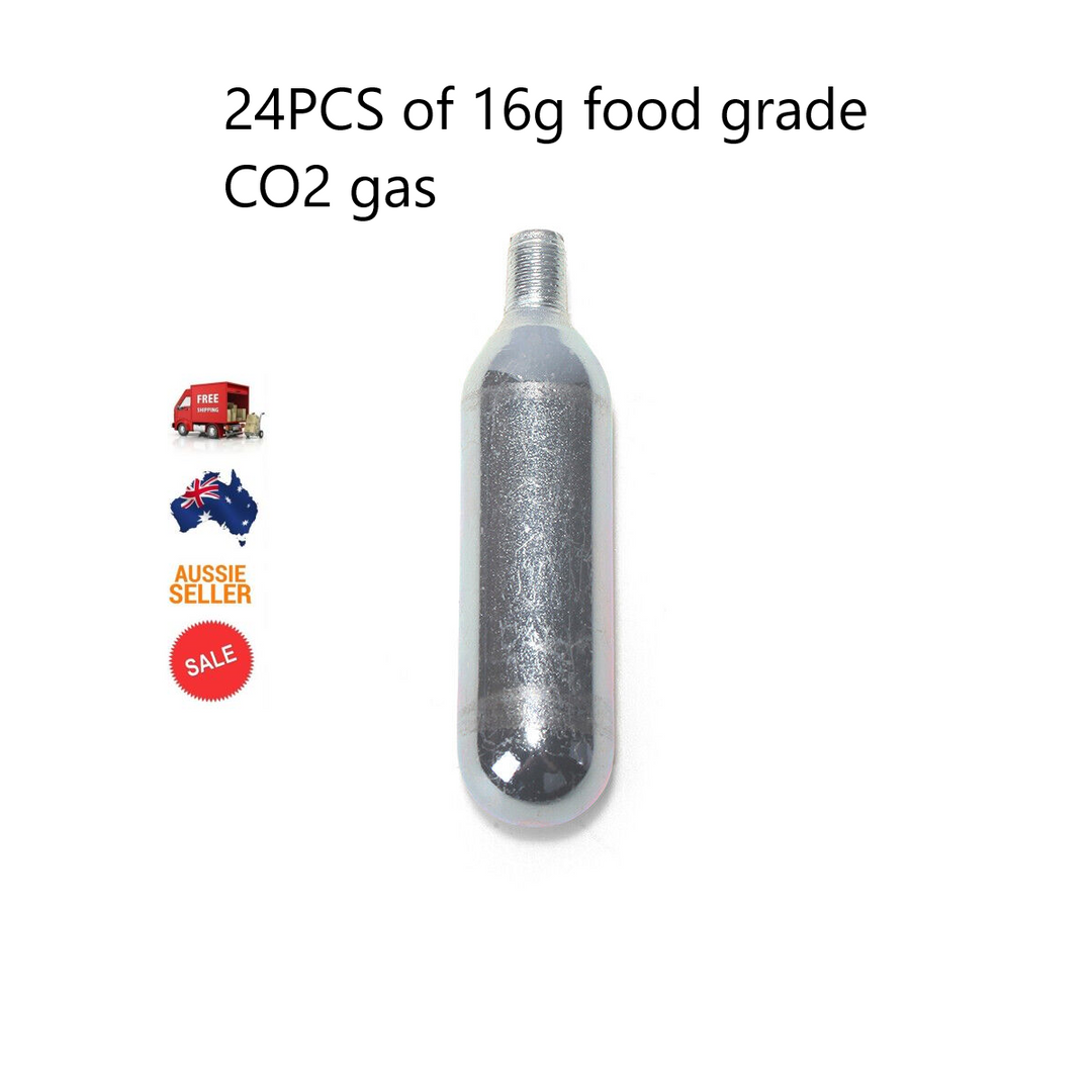 Keg Bulb Soda Chargers 16g Threaded Food Safe CO2