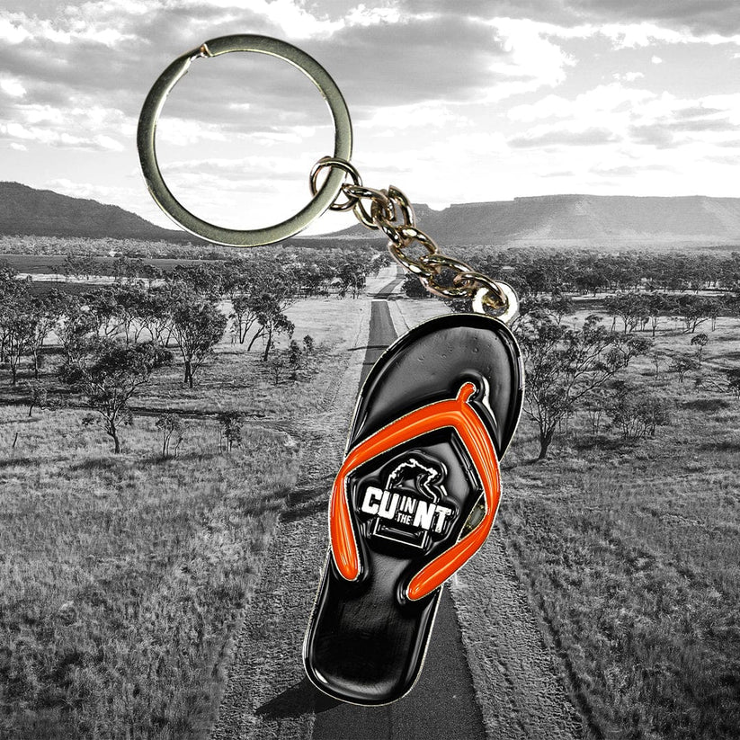 CU in the NT Thongs Key Ring