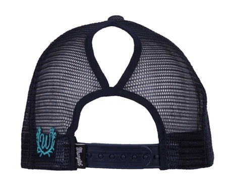 Wrangler Nat HP Ponytail Trucker Cap
