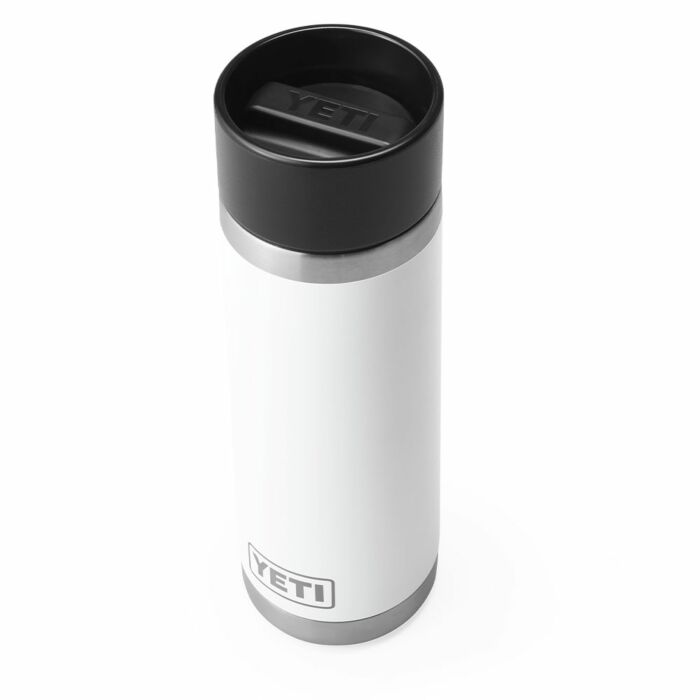 Yeti Rambler 18oz Bottle w/HotShot Cap Black