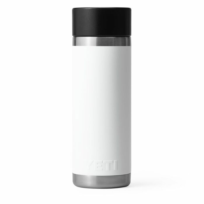 Yeti Rambler 18oz Bottle w/HotShot Cap Black