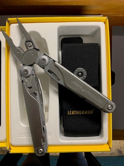 Leatherman Surge w/Button Nylon Sheath - Box - TheSquarePeg