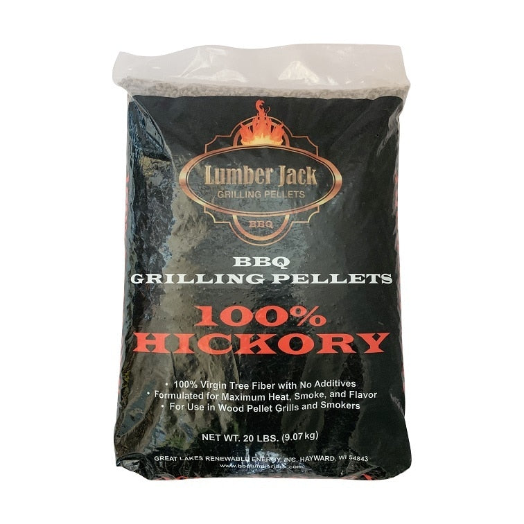 Misty Gully 9kg Lumberjack Pellets - Hickory 100%