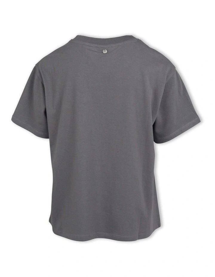 Eve Girl Sunset Tee Charcoal Girls