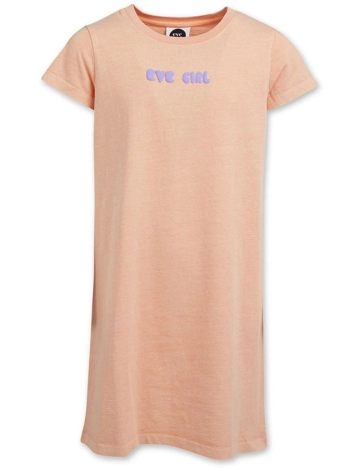 Eve Girl Malibu Tee Dress Melon