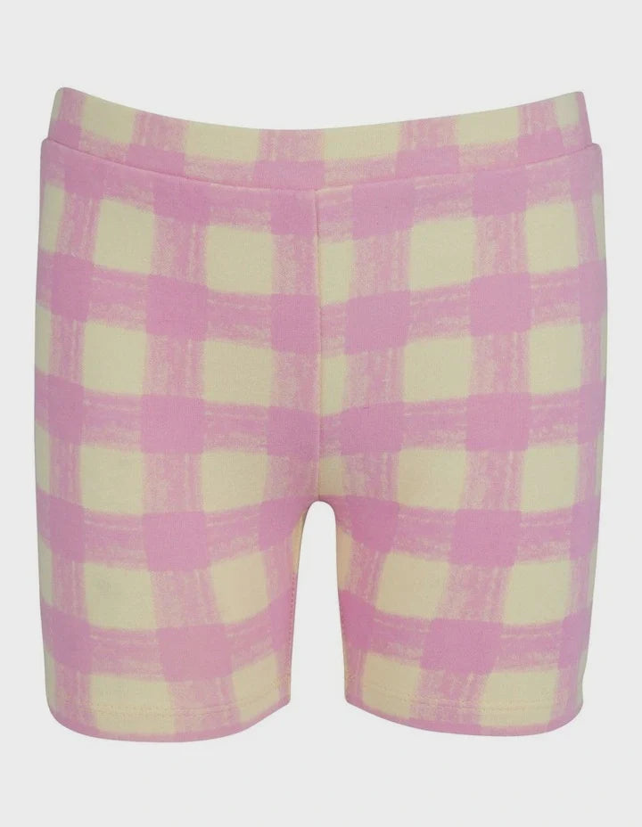 EVE GIRL ZING BIKE SHORT CHK - TheSquarePeg