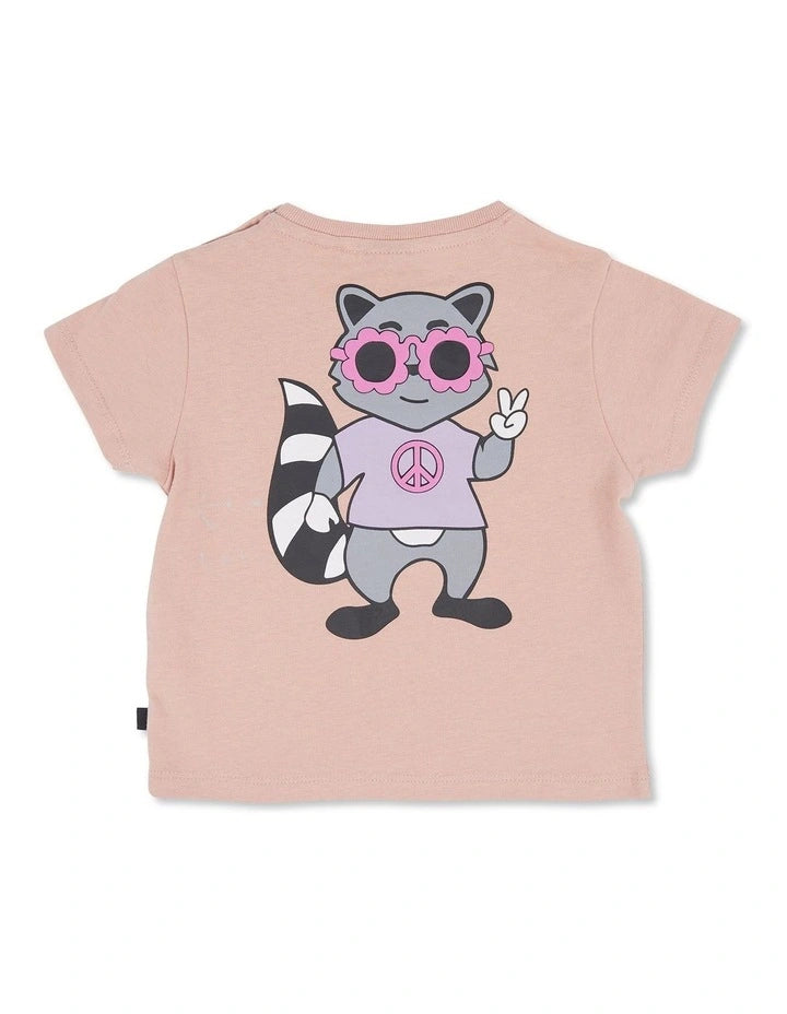 Animal Cracker Peace Tee Baby Size 1