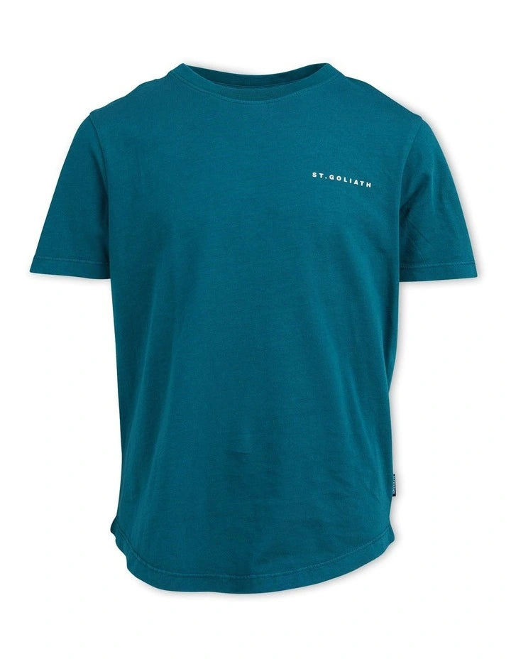St. Goliath Logo Tee .02 2PK Winter Green/Ink
