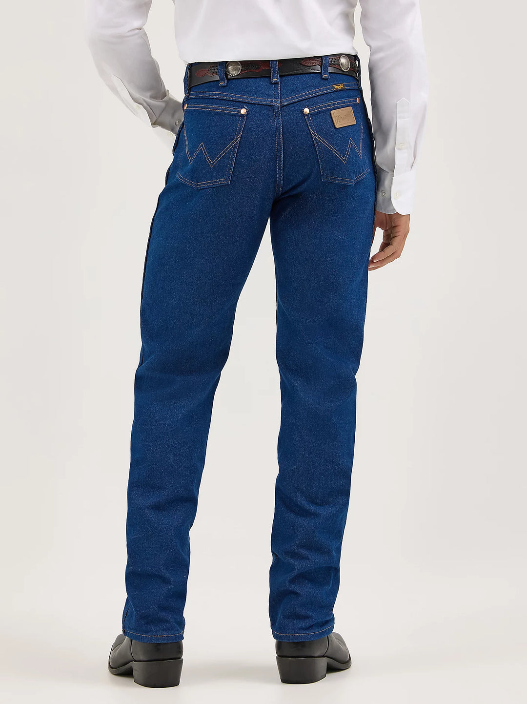 TC Wrangler Mens Cowboy Cut Original Jean - 32 inch leg| Prewashed Indigo