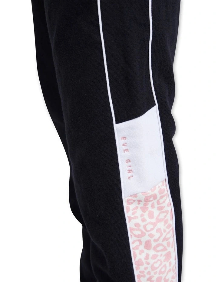 Eve Girl Base Trackpant Black