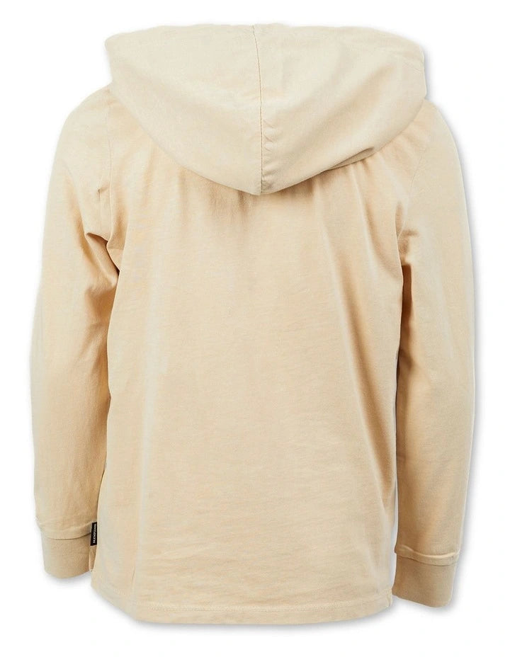 St. Goliath Privilege Hoody Tee Bone - TheSquarePeg