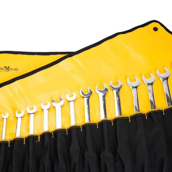 Rugged Xtreme Spanner Roll PVC 17Pkt Yellow/Black - TheSquarePeg