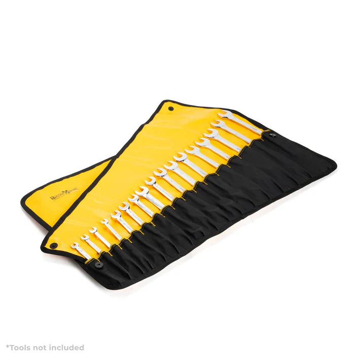 Rugged Xtreme Spanner Roll PVC 17Pkt Yellow/Black - TheSquarePeg