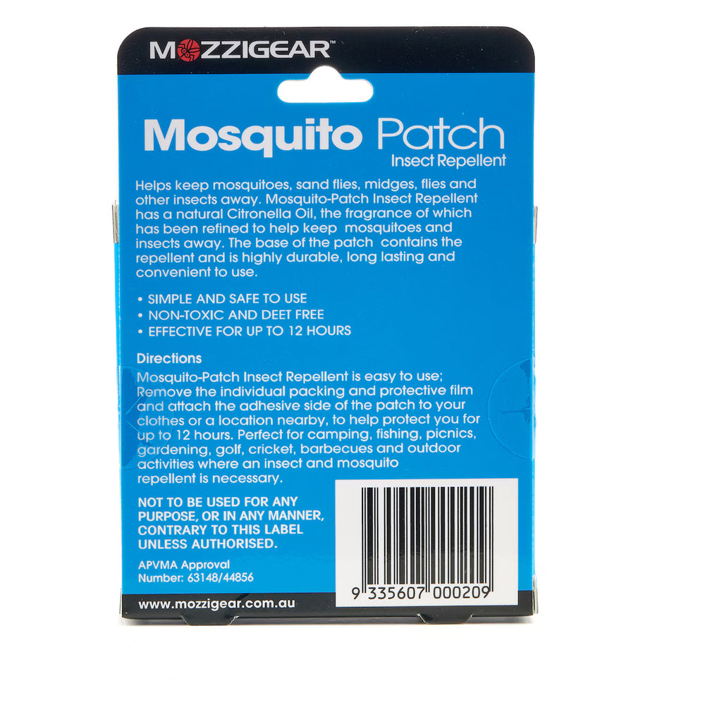 MozzieGear Mosquito Patch 10pk - TheSquarePeg