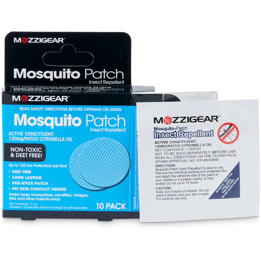MozzieGear Mosquito Patch 10pk - TheSquarePeg