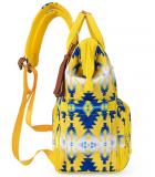 Wrangler Aztec Multifunction Backpack - Yellow