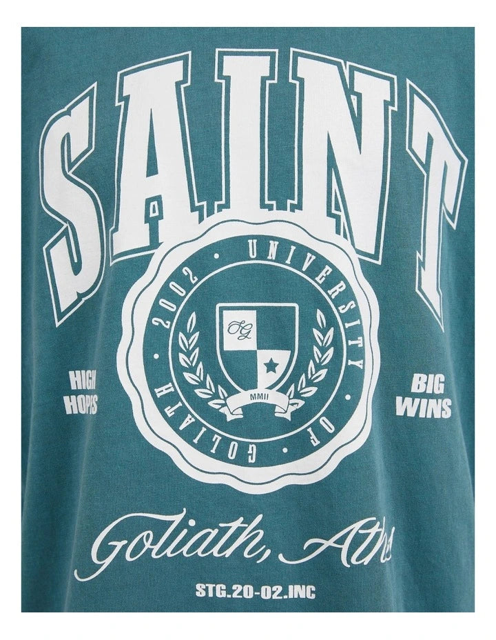St. Goliath Princeton Tee Green 8-16