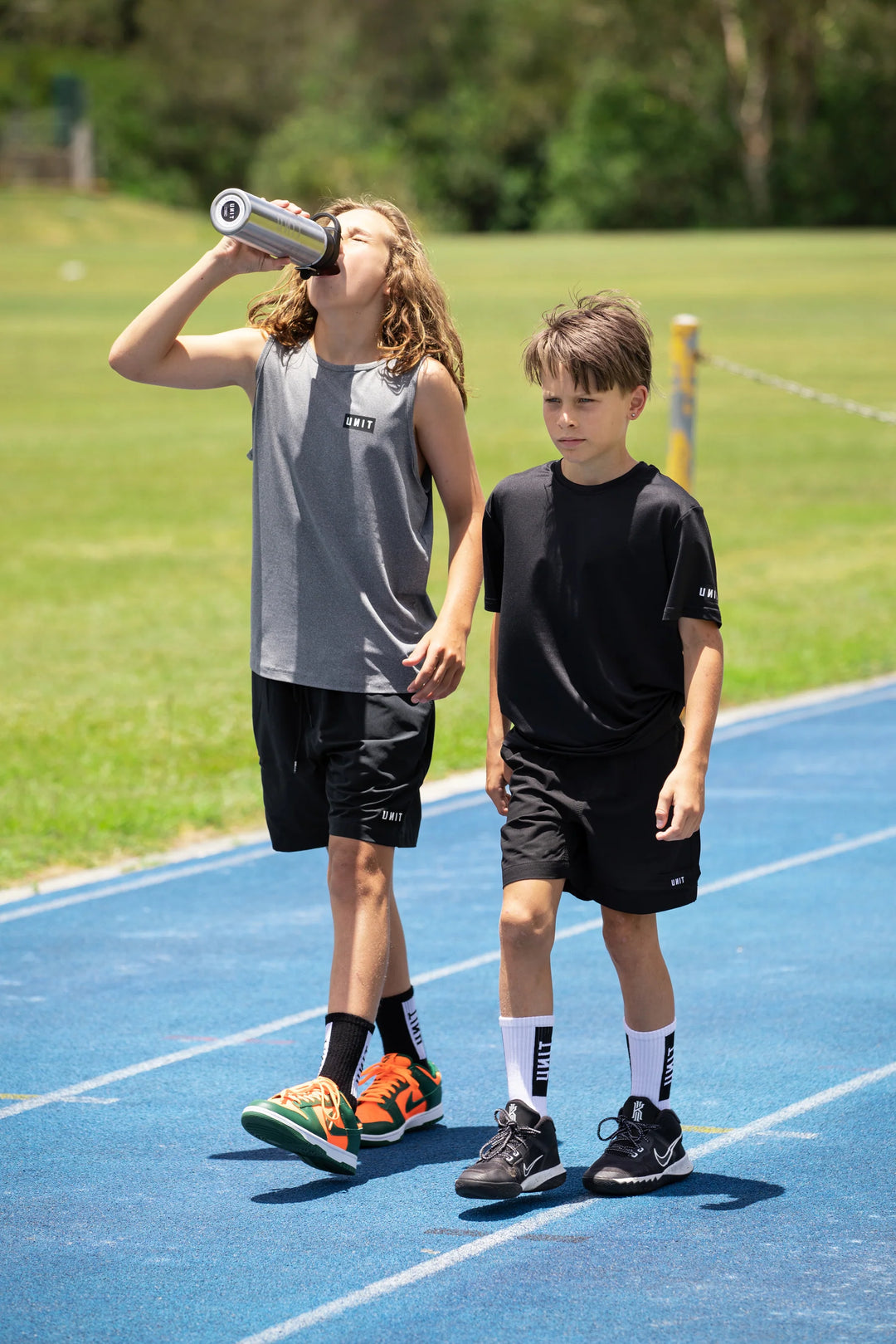 UNIT Youth Shorts - Elastic - Block 10-16