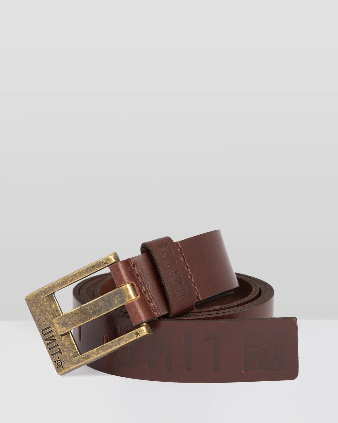 UNIT Mens Leather Belt - Fortitude
