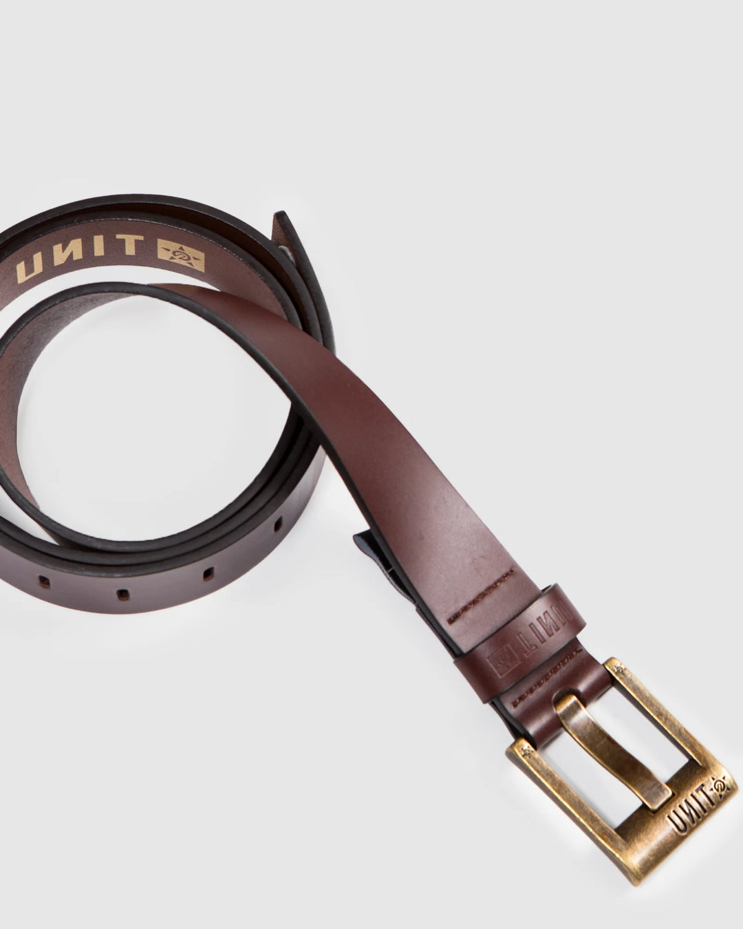 UNIT Mens Leather Belt - Fortitude
