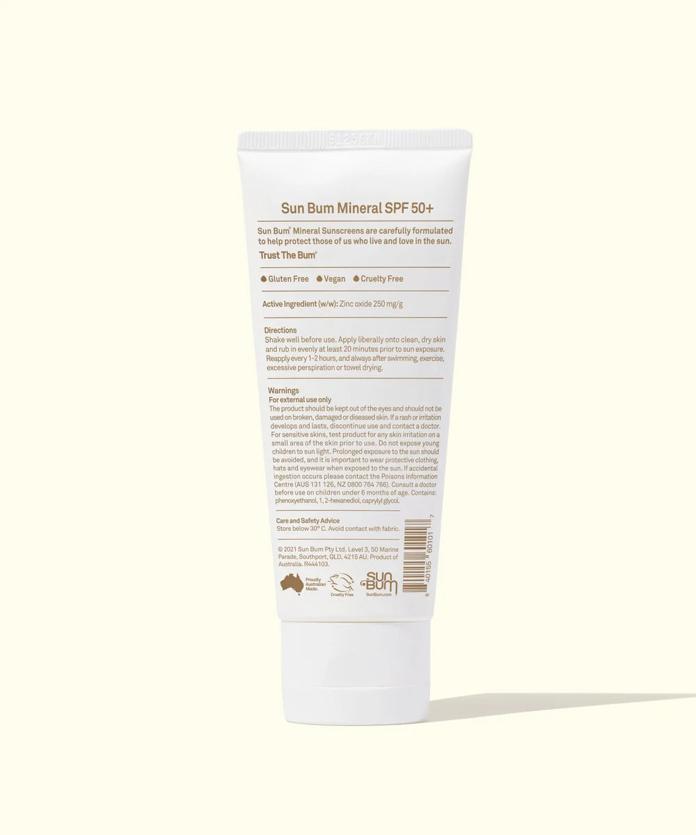 SunBum Mineral SPF 50 Sunscreen Lotion 88ml