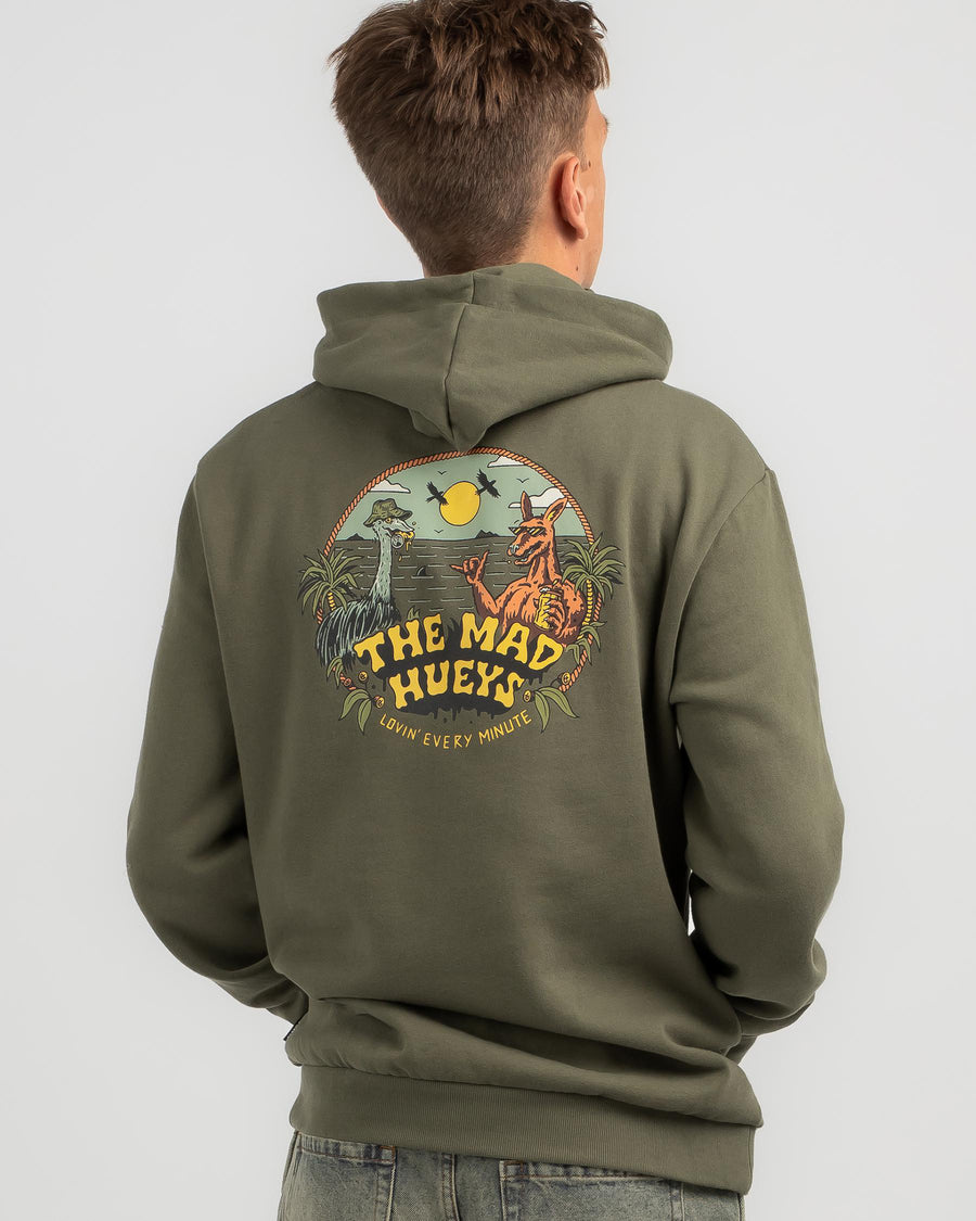 TMH STILL LOVIN EVERY MINUTE | PULLOVER - OLIVE - TheSquarePeg